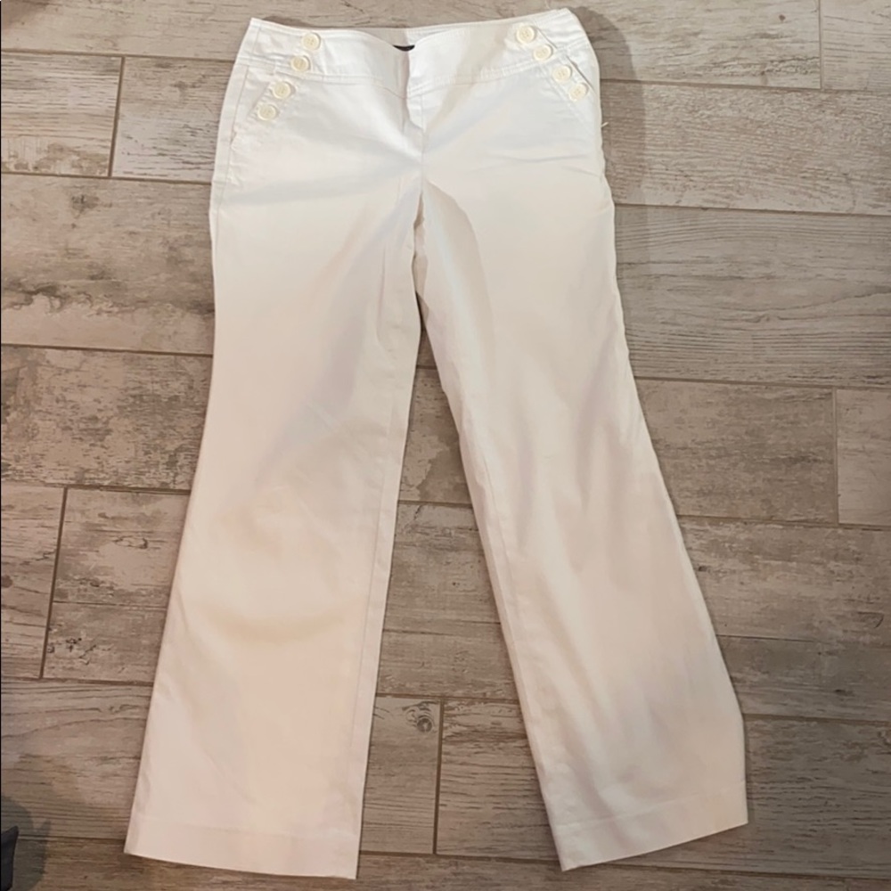 Ann Taylor 2P Winter White Pants